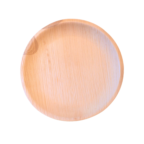 10 Inch Round Palm Leaf Plate